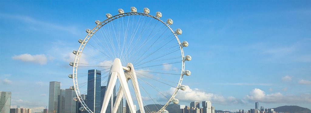 Ferris Wheel Urban Parks Compact Layouts, High Footfall