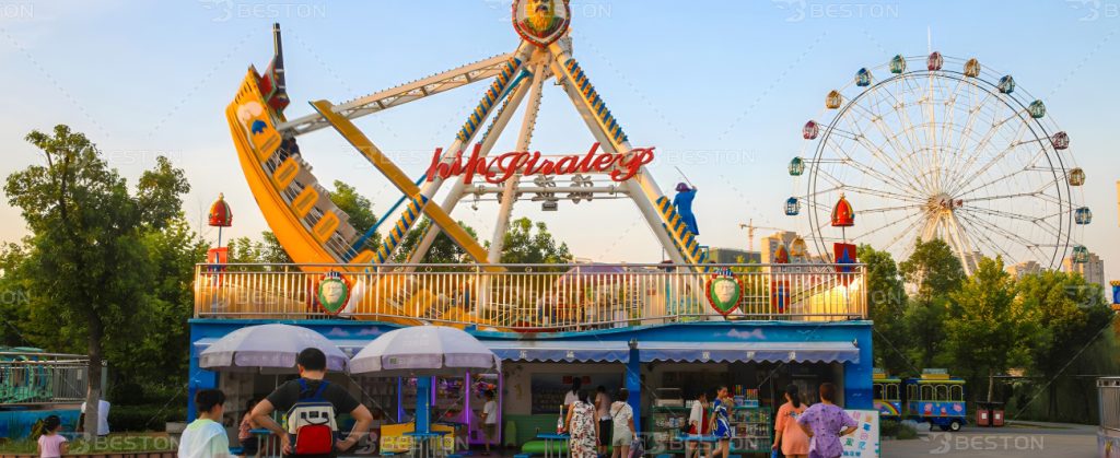 Resort Zones and Destination Parks Signature Experiences for Pirate Ship Rides